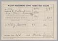 Thumbnail image of item number 1 in: '[Receipt for Wilson Independent School District Tax Receipt, February 1936]'.