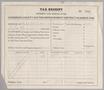 Primary view of [Receipt for Taxes Paid, October 1935]