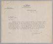 Letter: [Letter from J. N. Sherrill to H. Kempner, July 23, 1931]