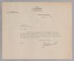 Letter: [Letter from J. N. Sherrill to H. Kempner, January 5, 1932]
