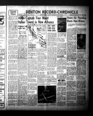 Denton Record-Chronicle (Denton, Tex.), Vol. 41, No. 54, Ed. 1 Saturday, October 16, 1943