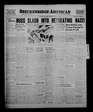 Breckenridge American (Breckenridge, Tex.), Vol. 22, No. 202, Ed. 1 Wednesday, January 6, 1943