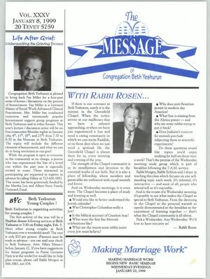 The Message, Volume 35, January 8, 1999