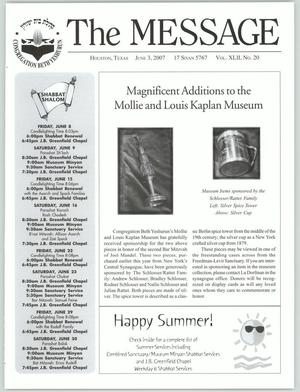 The Message, Volume 42, Number 20, June 2007