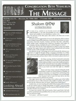 The Message, Volume 49, Number 11, June 2014