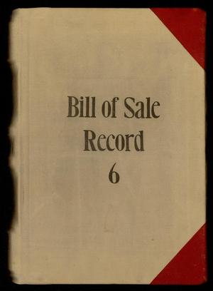 Travis County Clerk Records: Bill of Sale Record 6