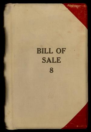 Primary view of object titled 'Travis County Clerk Records: Bill of Sale Record 8'.