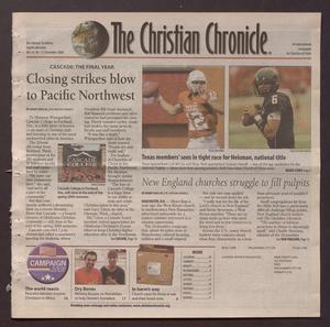 Primary view of object titled 'The Christian Chronicle (Oklahoma City, Okla.), Vol. 65, No. 12, Ed. 1, December 2008'.
