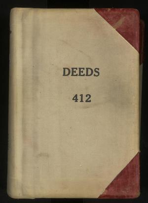 Primary view of object titled 'Travis County Deed Records: Deed Record 412'.