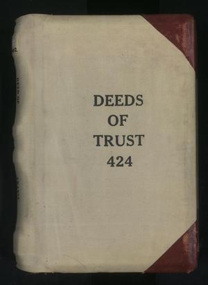 Travis County Deed Records: Deed Record 424 - Deeds of Trust