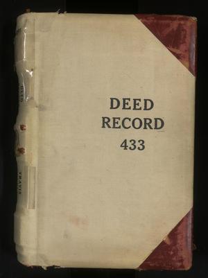 Travis County Deed Records: Deed Record 433