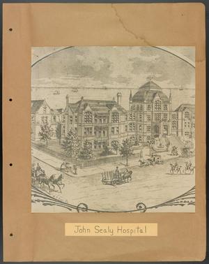 Primary view of object titled 'Nursing Alumnae Association Scrapbook, 1895-1964'.