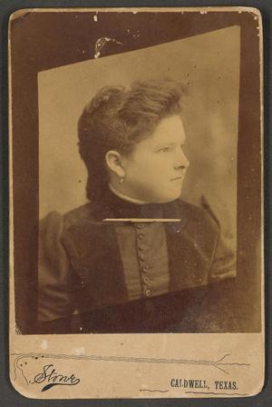 Primary view of object titled '[Portrait of Beulah Hope Cobb]'.