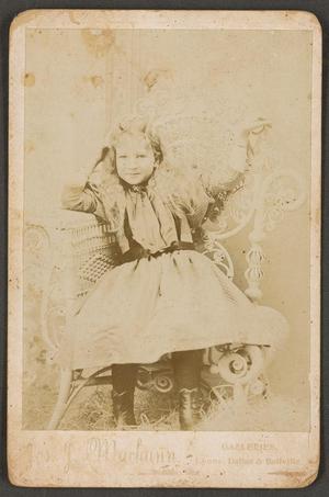 Primary view of object titled '[Photograph of Katie Hines]'.