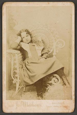[Photograph of Laura Hines as a Child]