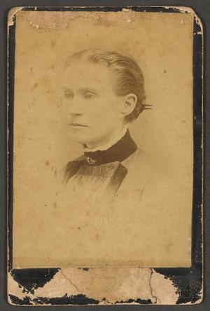 Primary view of object titled '[Photograph of Margaret Hale Capps]'.