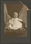 Thumbnail image of item number 1 in: '[Photograph of a Baby on a Chair]'.