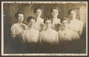 [Postcard of Seven Women]