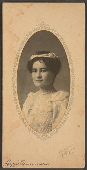 [Photograph of Lizzie Summers Arnold]