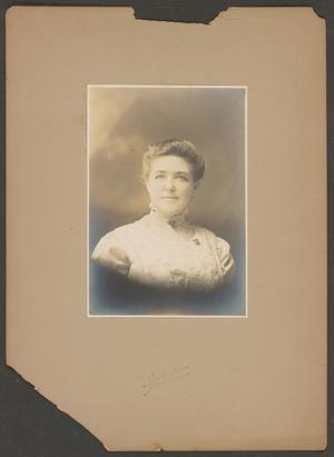 Primary view of object titled '[Photograph of Mollie Neely Moody]'.