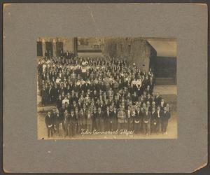Primary view of object titled '[Photograph of Tyler Commercial College Students]'.