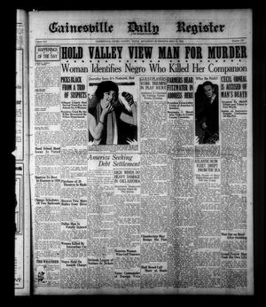 Gainesville Daily Register and Messenger (Gainesville, Tex.), Vol. 41, No. 127, Ed. 1 Saturday, May 16, 1925