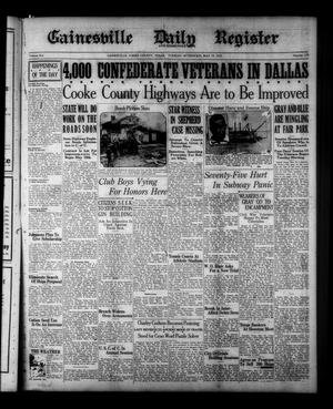 Gainesville Daily Register and Messenger (Gainesville, Tex.), Vol. 41, No. 129, Ed. 1 Tuesday, May 19, 1925
