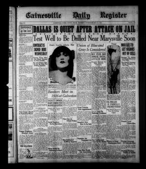 Gainesville Daily Register and Messenger (Gainesville, Tex.), Vol. 41, No. 131, Ed. 1 Thursday, May 21, 1925