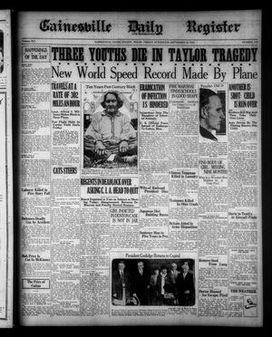 Gainesville Daily Register and Messenger (Gainesville, Tex.), Vol. 41, No. 234, Ed. 1 Friday, September 18, 1925
