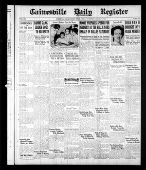 Gainesville Daily Register and Messenger (Gainesville, Tex.), Vol. 42, No. 206, Ed. 1 Friday, August 13, 1926