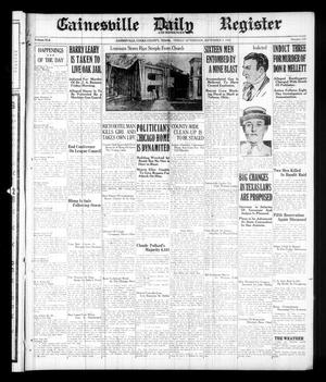 Gainesville Daily Register and Messenger (Gainesville, Tex.), Vol. 42, No. 224, Ed. 1 Friday, September 3, 1926