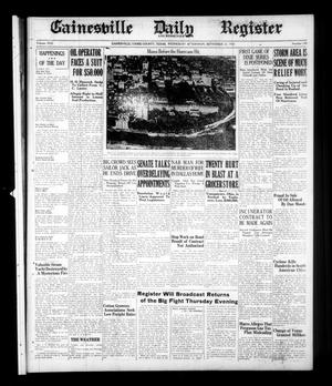 Gainesville Daily Register and Messenger (Gainesville, Tex.), Vol. 42, No. 240, Ed. 1 Wednesday, September 22, 1926