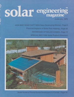Primary view of object titled 'Solar Engineering Magazine, Volume 1, Number 5, June-July 1976'.