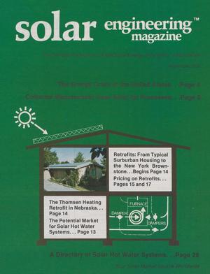 Primary view of object titled 'Solar Engineering Magazine, Volume 1, Number 7, September 1976'.