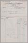 Text: [Invoice for Bill Rendered to Mrs. Adoue, October 1946]