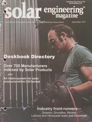 Primary view of object titled 'Solar Engineering Magazine, Volume 2, Number 12, December 1977'.