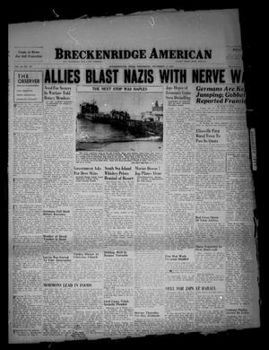 Breckenridge American (Breckenridge, Tex.), Vol. 23, No. 134, Ed. 1 Wednesday, November 17, 1943