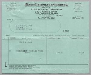 [Invoice for Handle House Broom, February 1953]