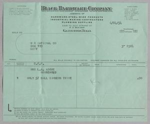 [Invoice for Binders Twine, June 1954]