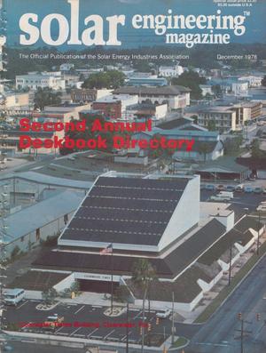 Solar Engineering Magazine, Volume 3, Number 12, December 1978