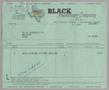 Text: [Invoice for Poultry Netting for Mrs. Adoue, November 1956]