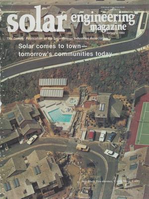 Primary view of object titled 'Solar Engineering Magazine, Volume 5, Number 1, January 1980'.