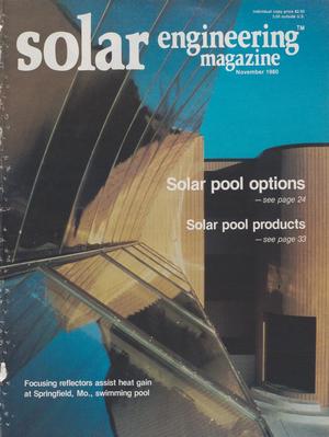 Solar Engineering Magazine, Volume 5, Number 12, November 1980