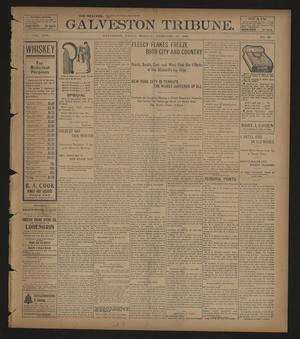 Primary view of object titled 'Galveston Tribune. (Galveston, Tex.), Vol. 25, No. 69, Ed. 1 Monday, February 13, 1905'.
