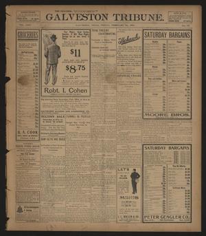Primary view of object titled 'Galveston Tribune. (Galveston, Tex.), Vol. 25, No. 79, Ed. 1 Friday, February 24, 1905'.