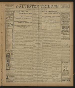 Primary view of object titled 'Galveston Tribune. (Galveston, Tex.), Vol. 25, No. 128, Ed. 1 Saturday, April 22, 1905'.