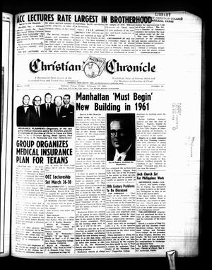 Christian Chronicle (Abilene, Tex.), Vol. 18, No. 19, Ed. 1 Friday, February 17, 1961