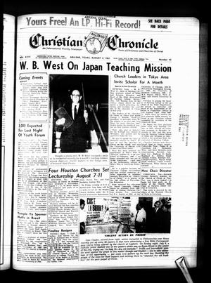 Christian Chronicle (Abilene, Tex.), Vol. 18, No. 42, Ed. 1 Friday, August 4, 1961