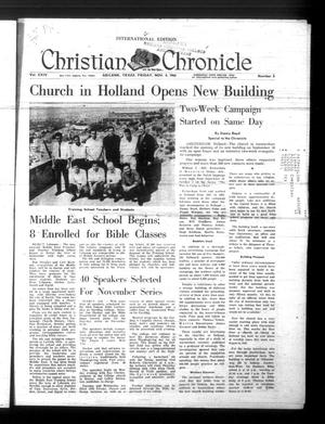Christian Chronicle (Abilene, Tex.), Vol. 24, No. 5, Ed. 1 Friday, November 4, 1966