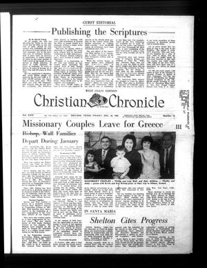 Christian Chronicle (Abilene, Tex.), Vol. 24, No. 12, Ed. 1 Friday, December 23, 1966